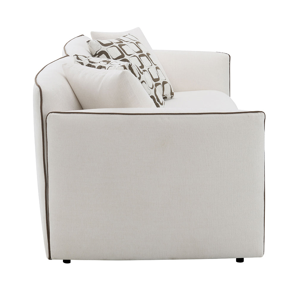 Yolanda Beige Sofa - Ornate Home