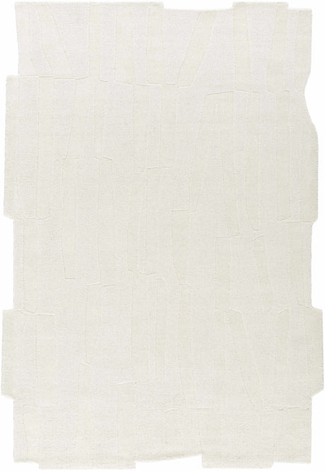 Yonah White Abstract Area Rug - Ornate Home