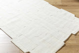 Yonah White Abstract Area Rug - Ornate Home