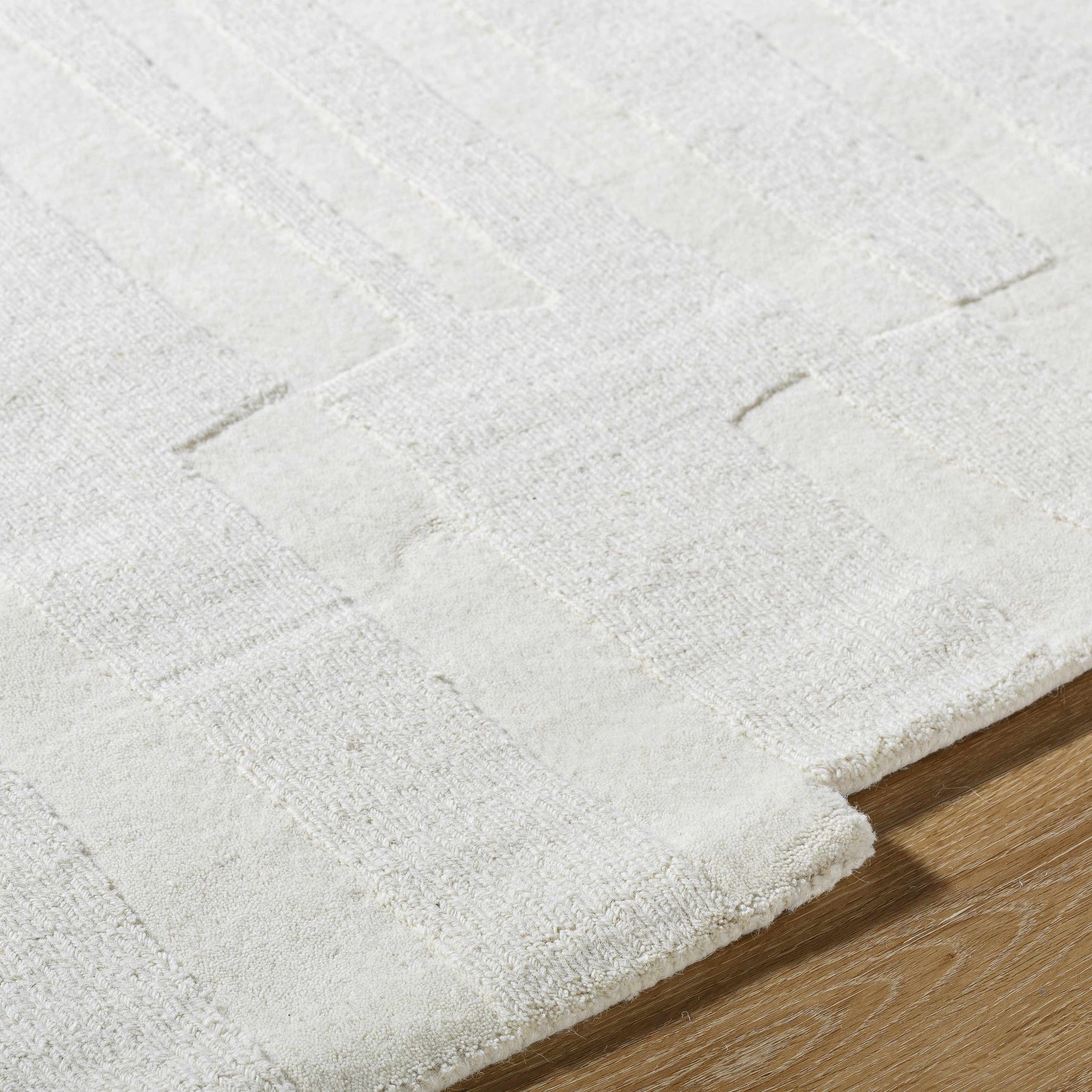 Yonah White Abstract Area Rug - Ornate Home