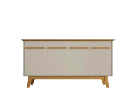 Yonkers 62.99 Sideboard in Off White and Cinnamon - Ornate Home