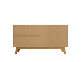 Yonkers 62.99 Sideboard in Off White and Cinnamon - Ornate Home