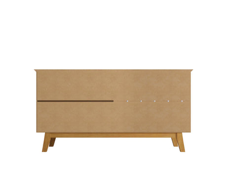 Yonkers 62.99 Sideboard in Off White and Cinnamon - Ornate Home