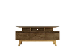 Yonkers 62.99 TV Stand in Rustic Brown - Ornate Home