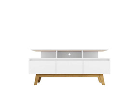 Yonkers 62.99 TV Stand in White - Ornate Home