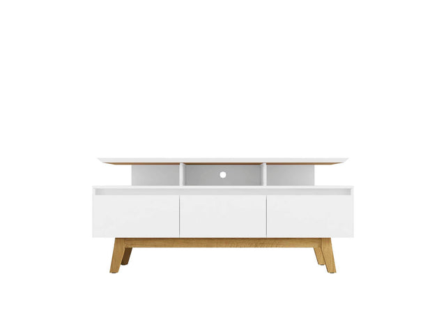 Yonkers 62.99 TV Stand in White - Ornate Home