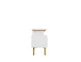 Yonkers 62.99 TV Stand in White - Ornate Home