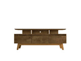 Yonkers 70.86 TV Stand in Rustic Brown - Ornate Home