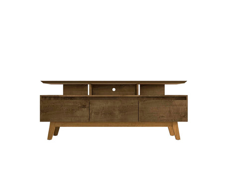 Yonkers 70.86 TV Stand in Rustic Brown - Ornate Home