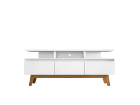 Yonkers 70.86 TV Stand in White - Ornate Home