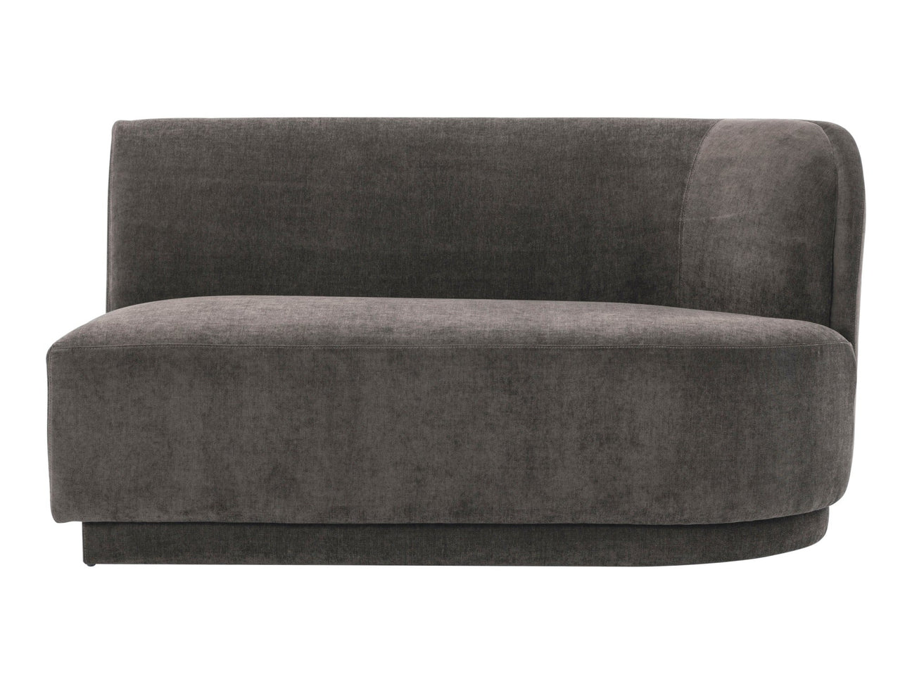 Yoon Grey 2 Seat Right  Sofa - Ornate Home