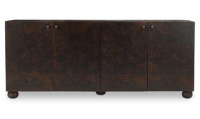 York Dark Brown Burl Sideboard - Ornate Home