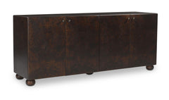 York Dark Brown Burl Sideboard - Ornate Home