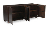 York Dark Brown Burl Sideboard - Ornate Home