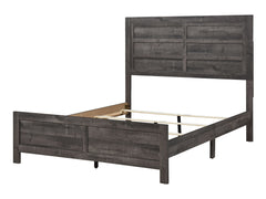 York Haven Rustic Grey Eastern King Bed in a Box - Ornate Home