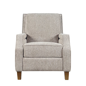 York Sand Push Back Recliner - Ornate Home