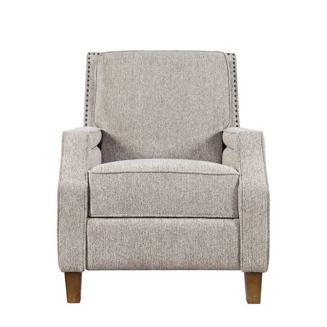 York Sand Push Back Recliner - Ornate Home