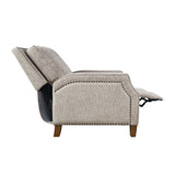 York Sand Push Back Recliner - Ornate Home