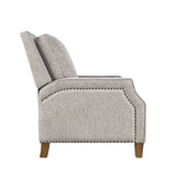 York Sand Push Back Recliner - Ornate Home