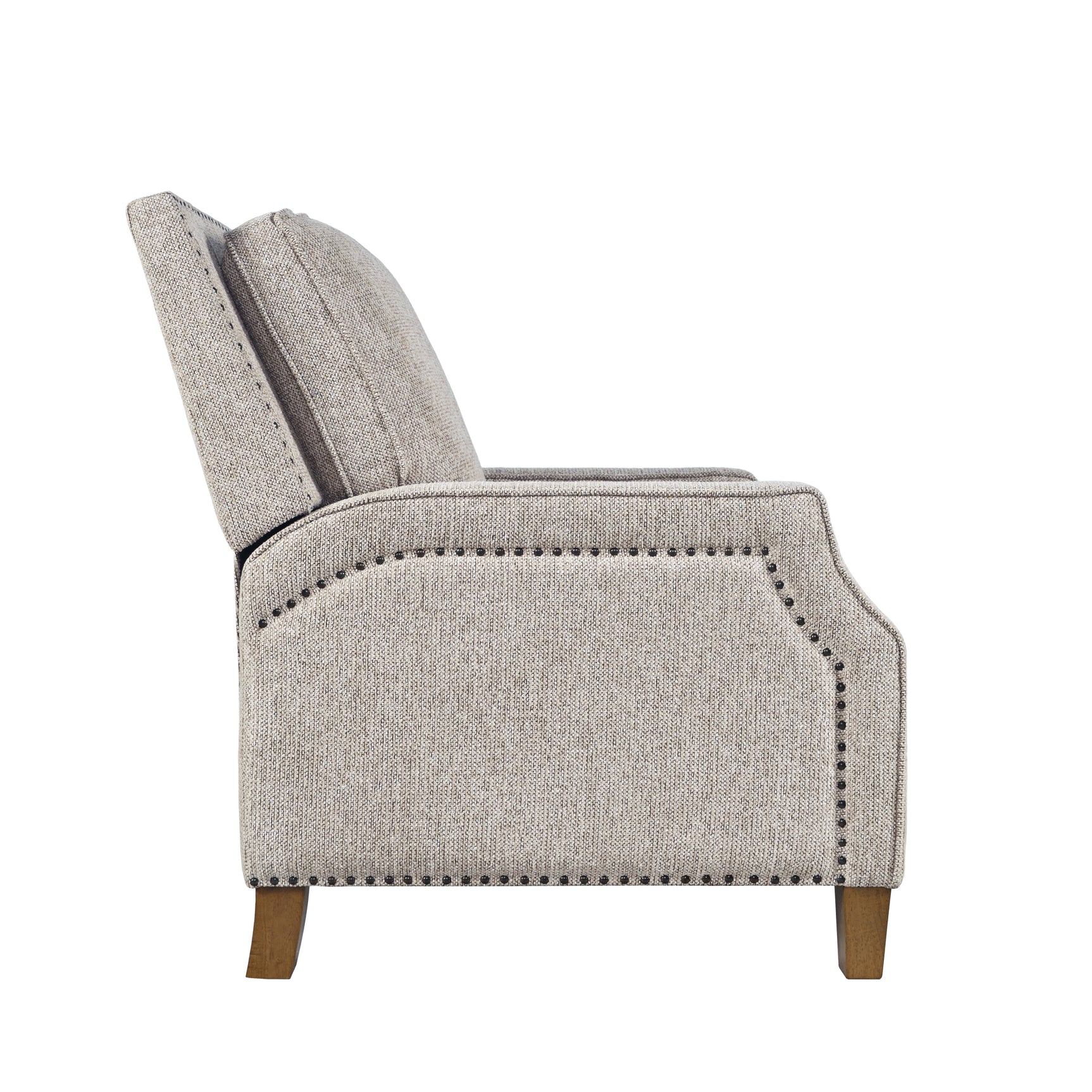 York Sand Push Back Recliner - Ornate Home