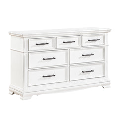 York White 5-Piece Twin Bedroom Set - Ornate Home