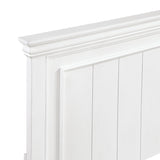 York White Eastern King Bed - Ornate Home