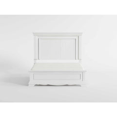 York White Queen Bed - Ornate Home