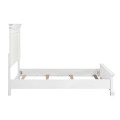 York White Queen Bed - Ornate Home