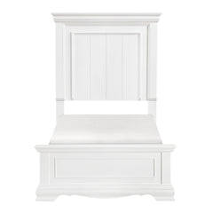 York White Twin Bed - Ornate Home