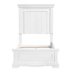 York White Twin Bed - Ornate Home