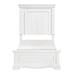 York White Twin Bed