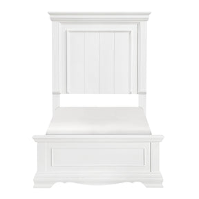 York White Twin Bed - Ornate Home