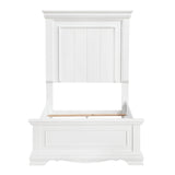 York White Twin Bed - Ornate Home