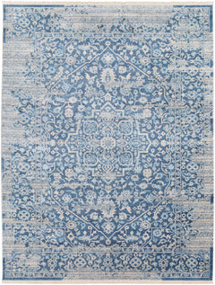 Yorkana Distressed Blue Rug - Clearance - Ornate Home