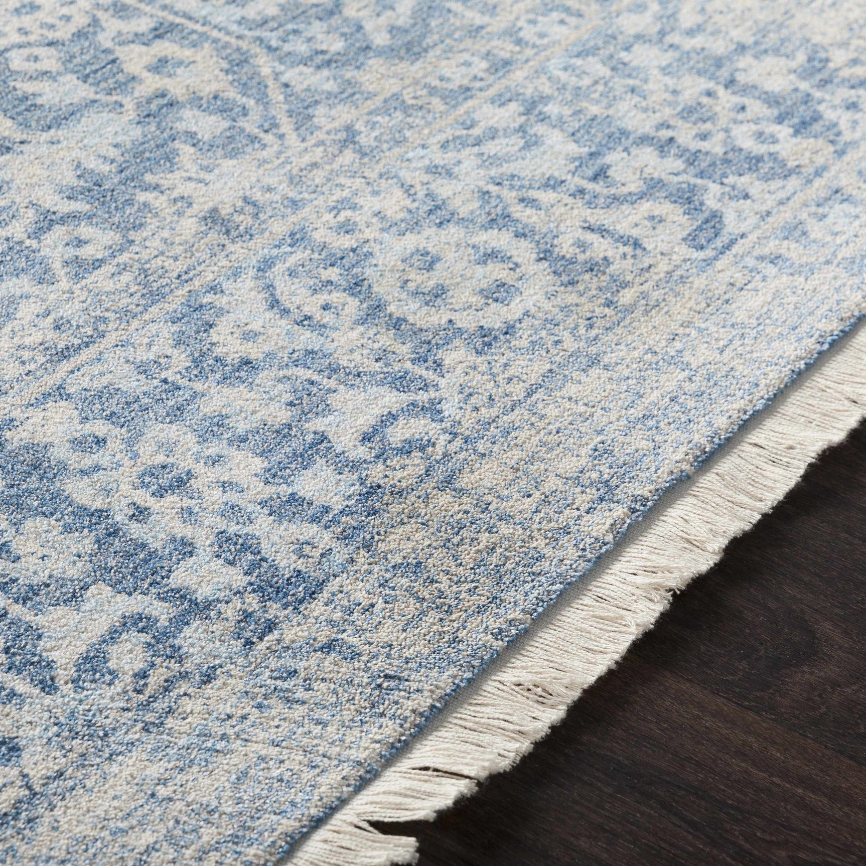 Yorkana Distressed Blue Rug - Clearance - Ornate Home