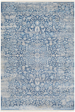 Yorkana Distressed Blue Rug - Clearance - Ornate Home