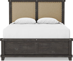 Yosemite Cafe California King Upholstered Panel Bed - Ornate Home