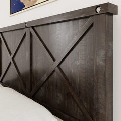 Yosemite Cafe California King Upholstered Panel Bed - Ornate Home
