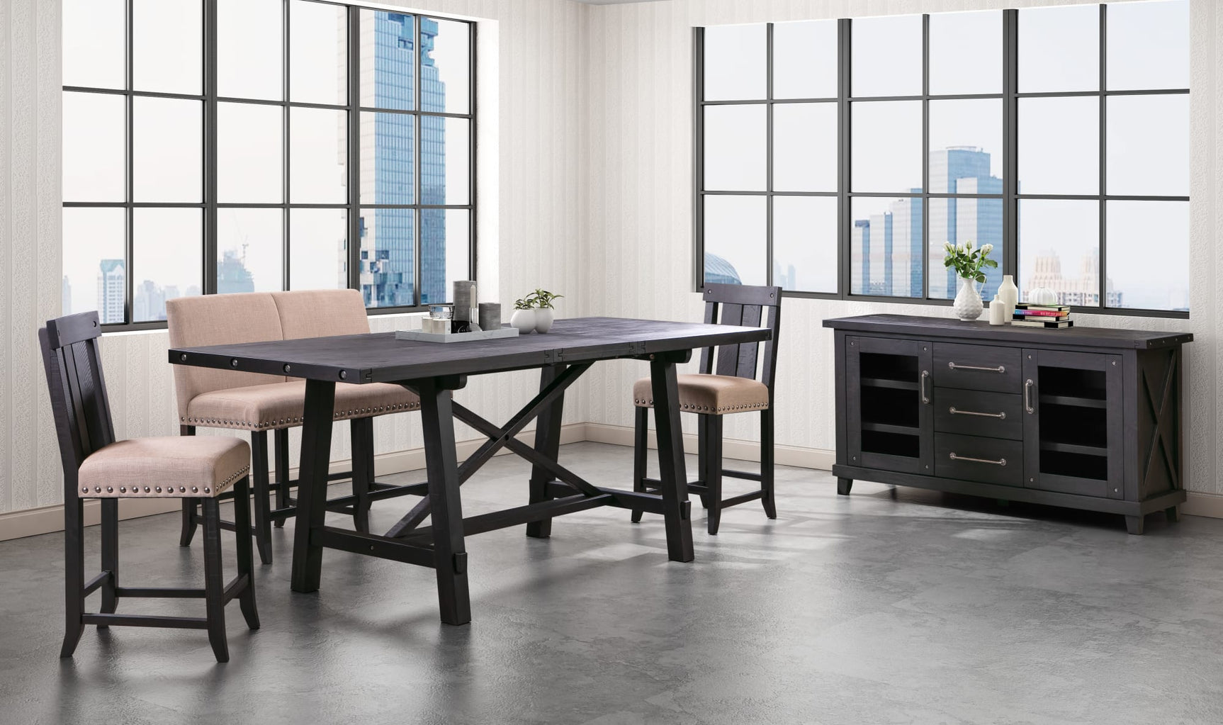 Yosemite Cafe Counter Banquette - Ornate Home