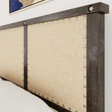 Yosemite Cafe King Upholstered Footboard Storage Bed - Ornate Home