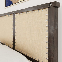Yosemite Cafe King Upholstered Footboard Storage Bed - Ornate Home