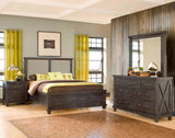 Yosemite Cafe King Upholstered Panel Bed - Ornate Home
