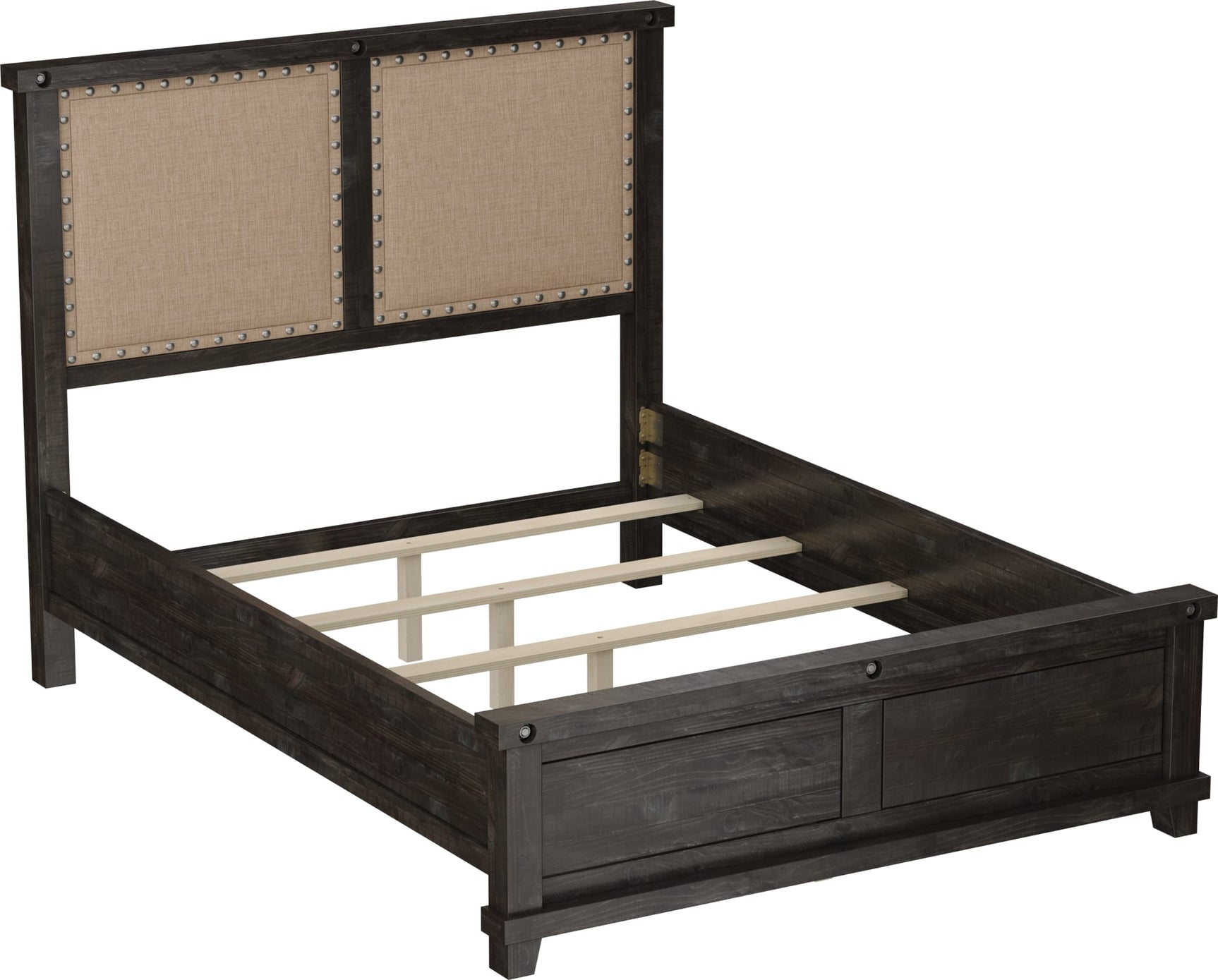 Yosemite Cafe King Upholstered Panel Bed - Ornate Home