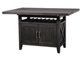 Yosemite Counter Height Rectangular Extension Table in Cafe - Ornate Home