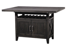 Yosemite Counter Height Rectangular Extension Table in Cafe - Ornate Home