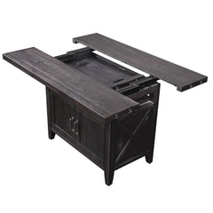 Yosemite Counter Height Rectangular Extension Table in Cafe - Ornate Home