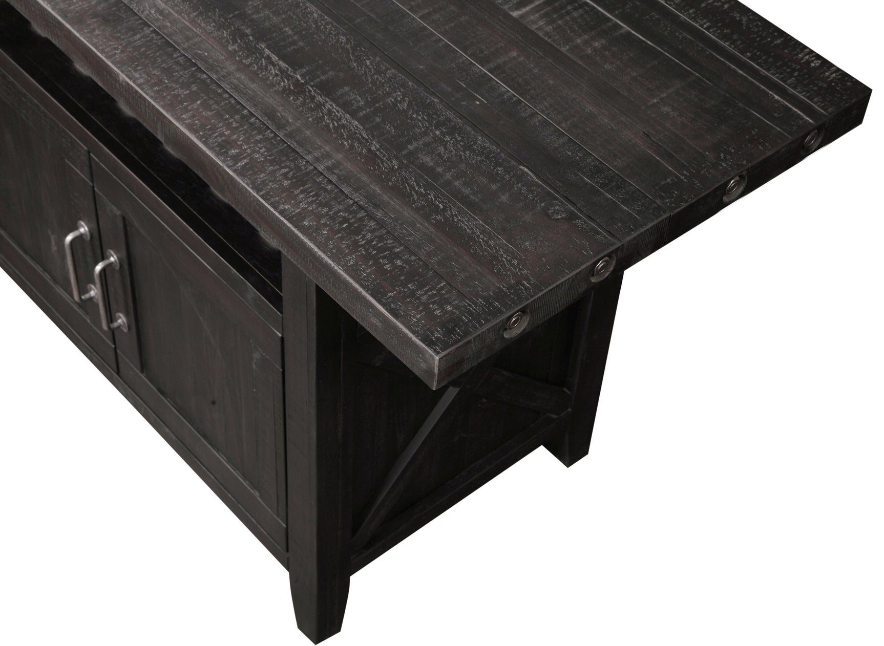 Yosemite Counter Height Rectangular Extension Table in Cafe - Ornate Home