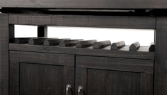 Yosemite Counter Height Rectangular Extension Table in Cafe - Ornate Home