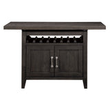 Yosemite Counter Height Rectangular Extension Table in Cafe - Ornate Home