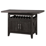 Yosemite Counter Height Rectangular Extension Table in Cafe - Ornate Home